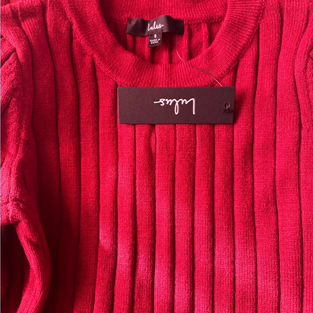 Lulus Sweater Maxi dress